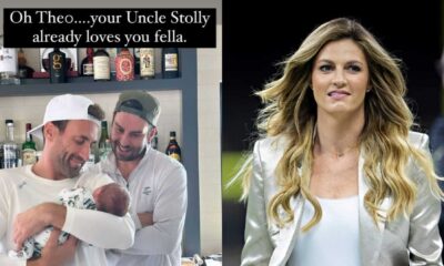 Erin Andrews With Her Husband Jarret Stoll And Their Son