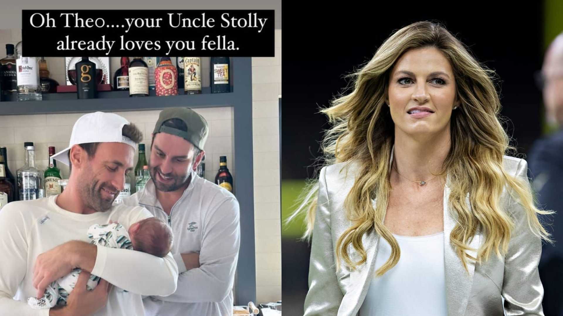 Erin Andrews With Her Husband Jarret Stoll And Their Son