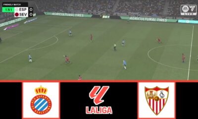 Espanyol Vs Sevilla Laliga Match