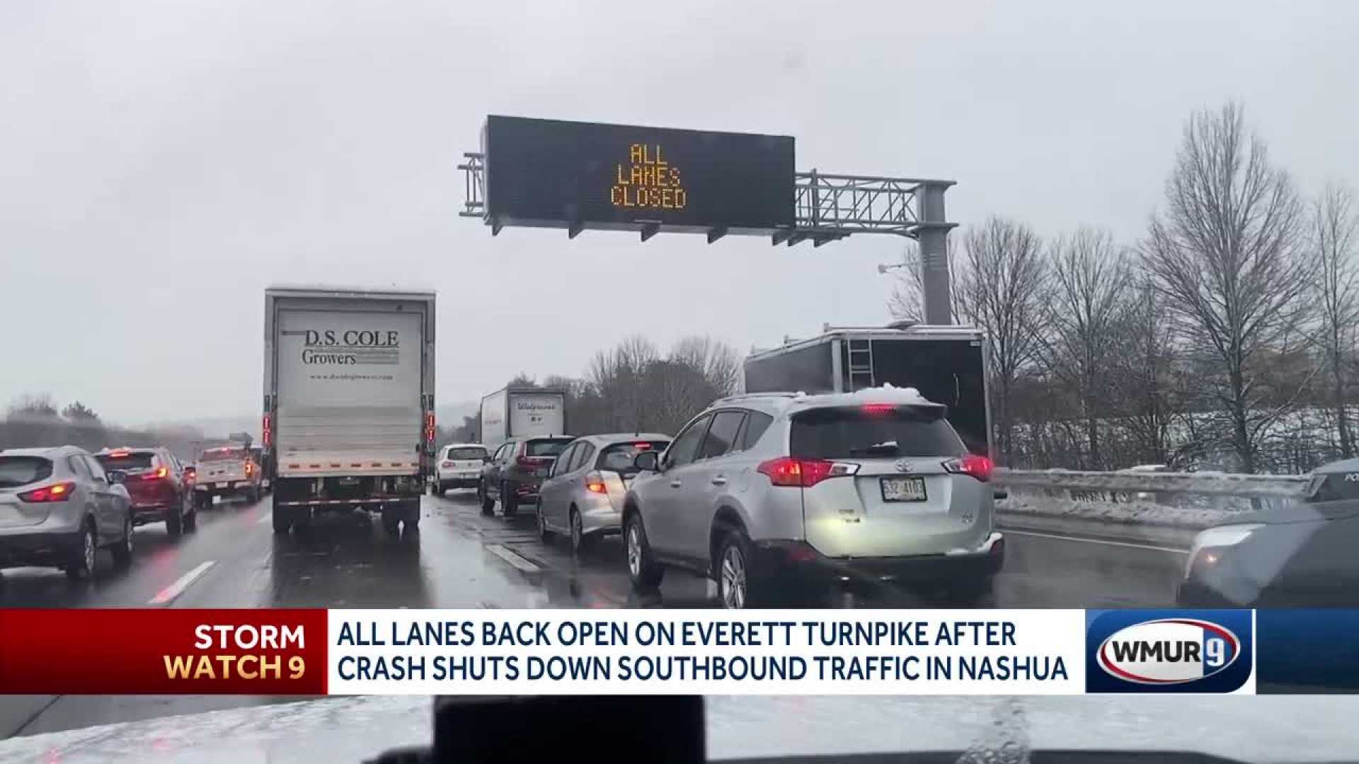 Everett Turnpike Crash In Nashua