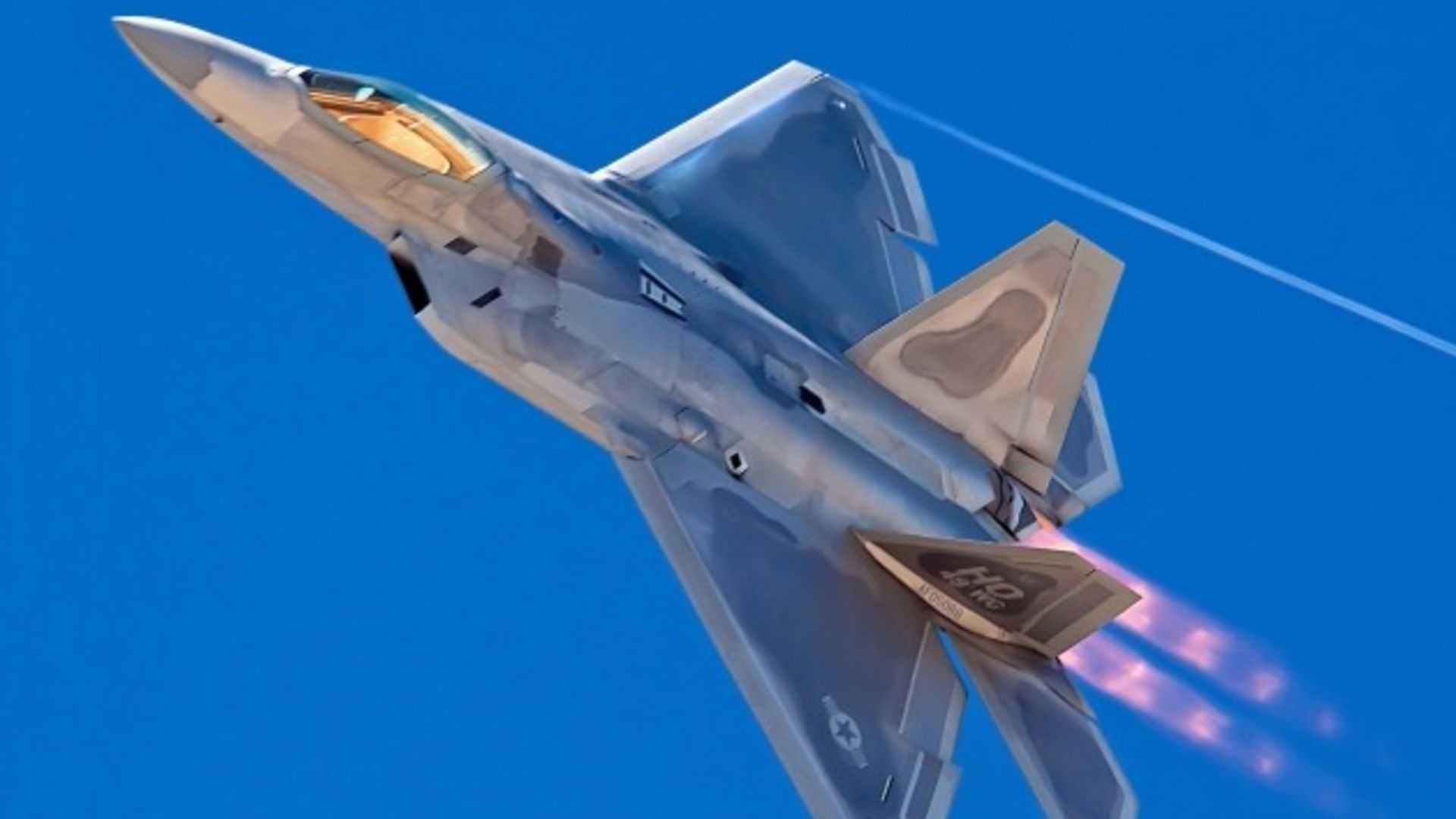 F 22 Raptor Modernization And Drone Control