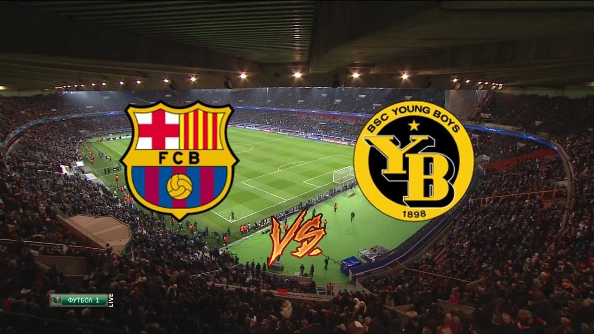 Fc Barcelona Vs Young Boys Youth League