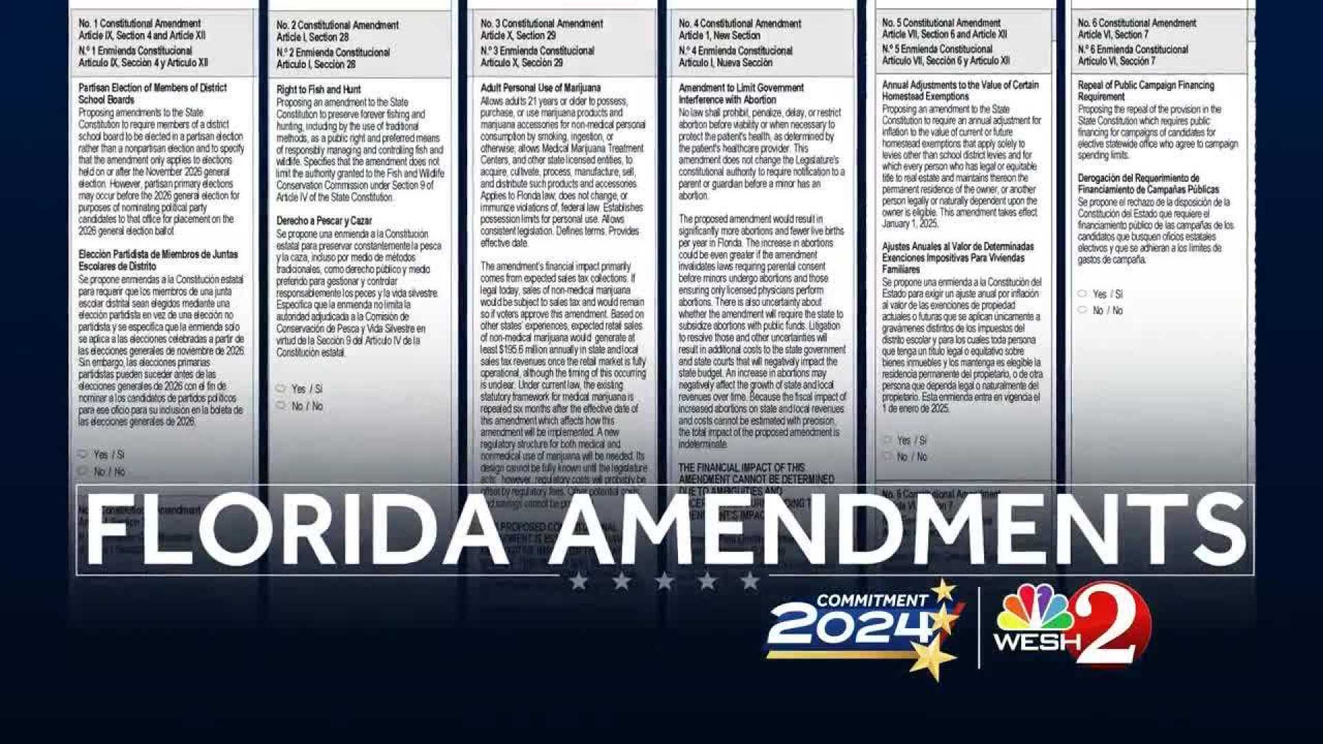 Florida 2024 Constitutional Amendments Ballot