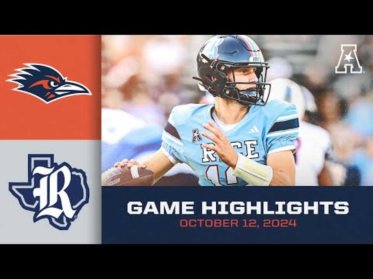 Florida Atlantic Owls Vs Utsa Roadrunners Football Game