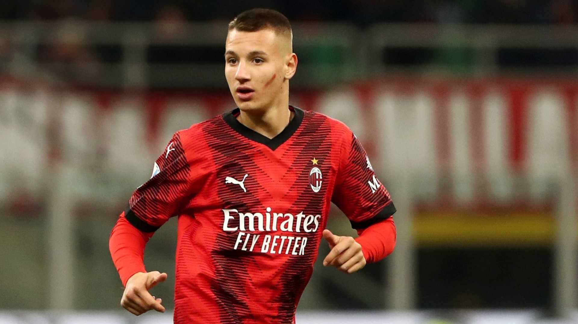 Francesco Camarda Ac Milan Champions League Debut