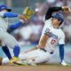 Francisco Alvarez Catching Shohei Ohtani Stealing Second Base