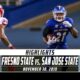 Fresno State Vs San Jose State College Football Game