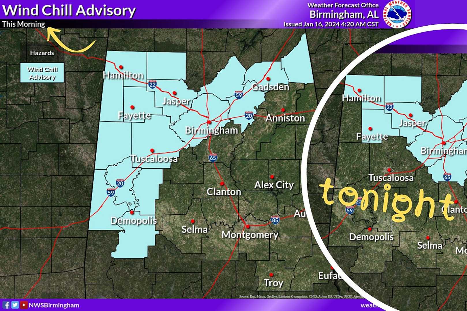 Frost Advisory Pennsylvania