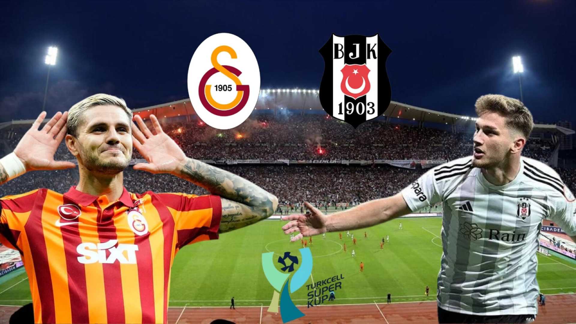 Galatasaray Vs Beşiktaş Turkish Super Lig Match