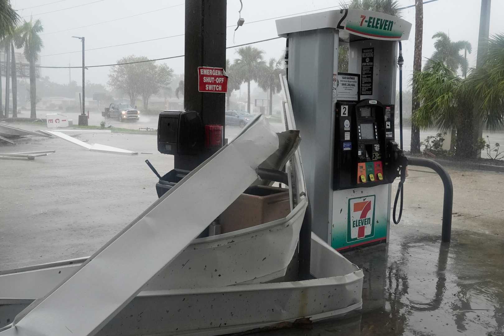 Gas Stations Closed After Hurricane Milton