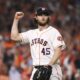 Gerrit Cole Pitching For Houston Astros