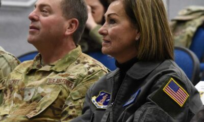 Governor Kim Reynolds Sioux City 185th Air Guard