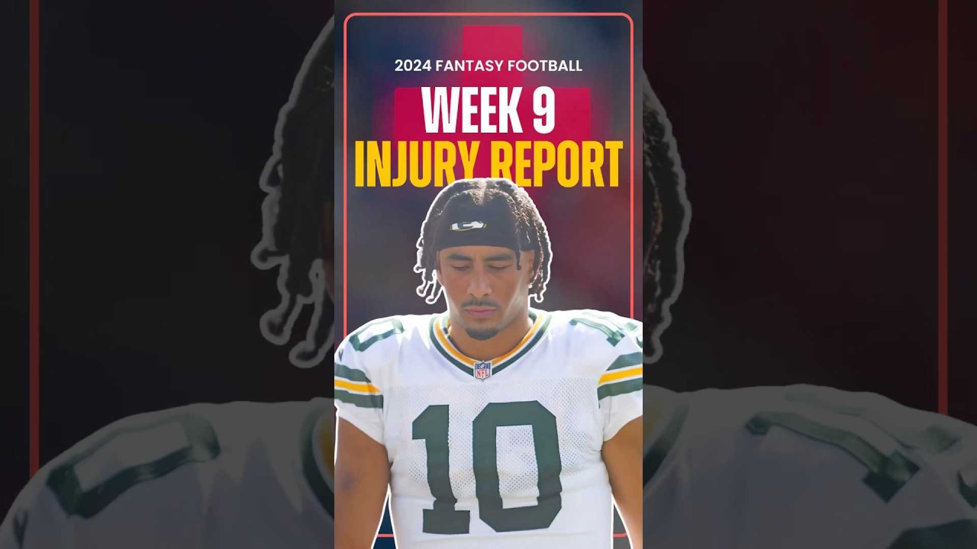 Green Bay Packers Injury Report Week 9 2024