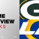 Green Bay Packers Vs Los Angeles Rams Nfl