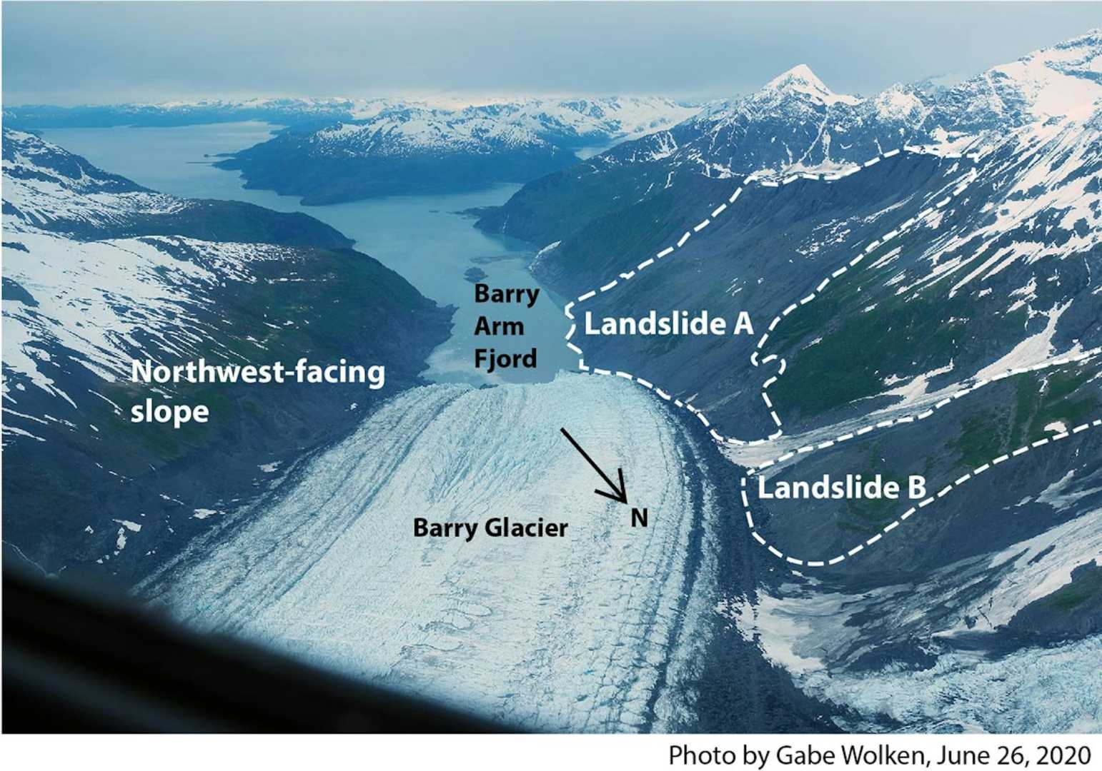 Greenland Fjord Landslide Tsunami