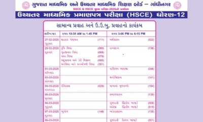 Gseb 2025 Exam Schedule