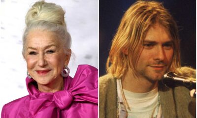 Helen Mirren And Kurt Cobain Photos