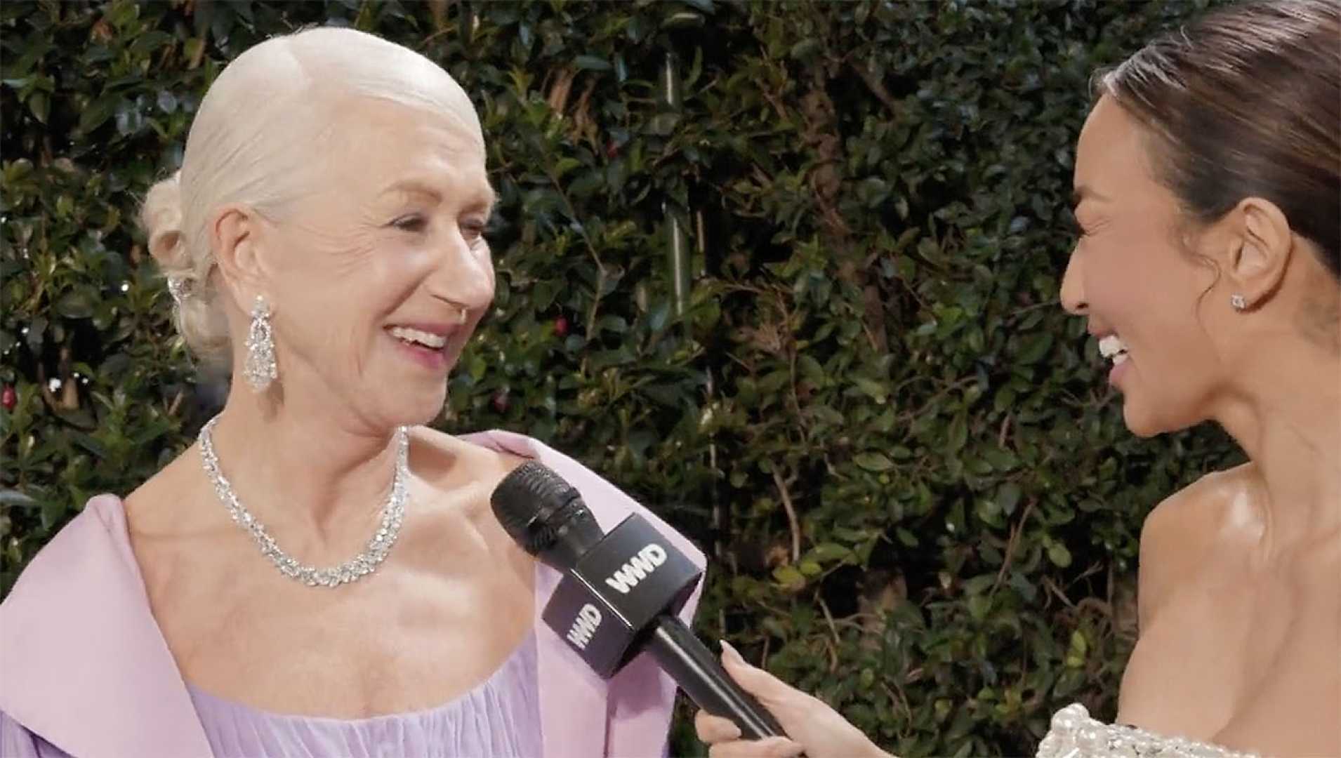 Helen Mirren Interview 2024