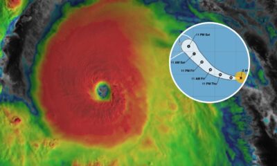 Hurricane Kristy Category 5 Satellite Image