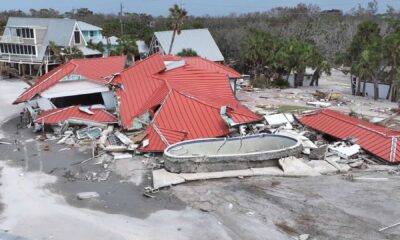 Hurricane Milton Damage Manasota Key Florida