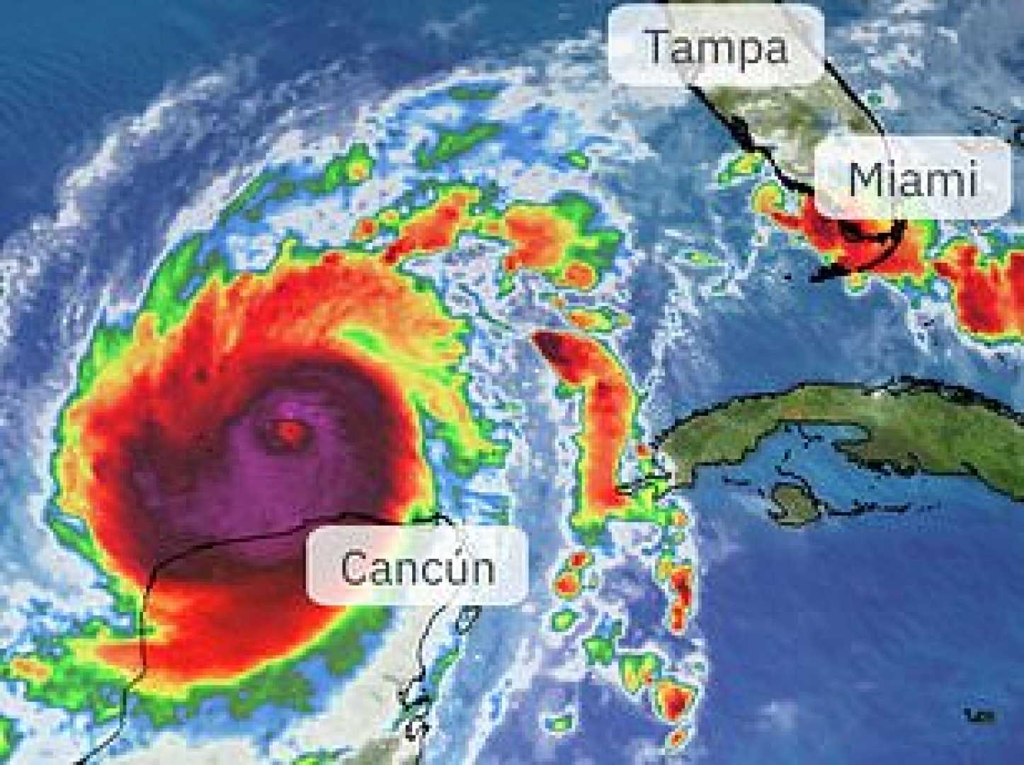 Hurricane Milton Tampa Bay 2024