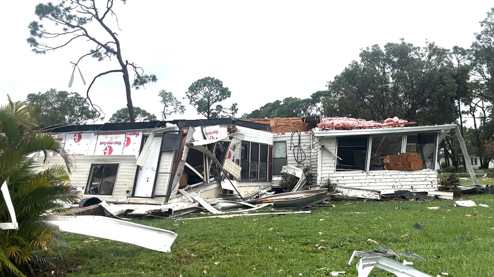 Hurricane Milton Tornado Damage Florida