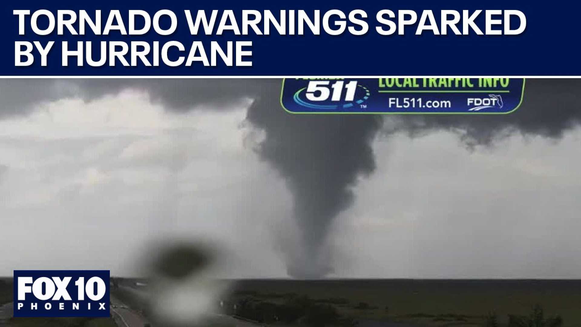 Hurricane Milton Tornado Warnings Florida