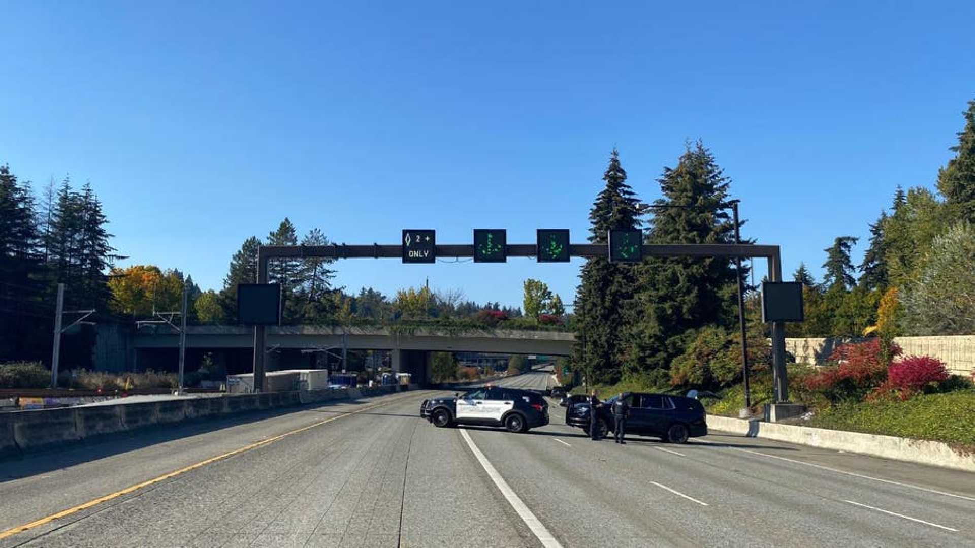 I 90 Closure Near Mercer Island Explosive Device