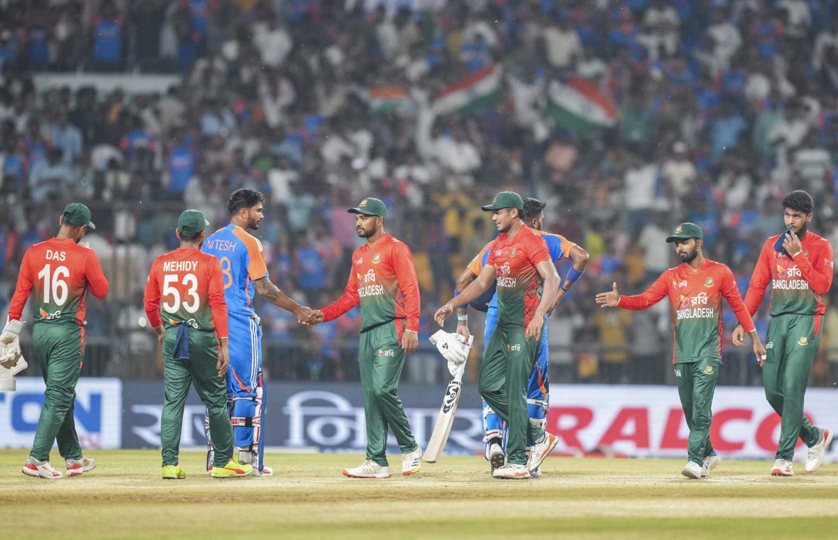 India Bangladesh T20 Cricket Match