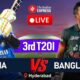 India Vs Bangladesh 3rd T20i Match In Hyderabad