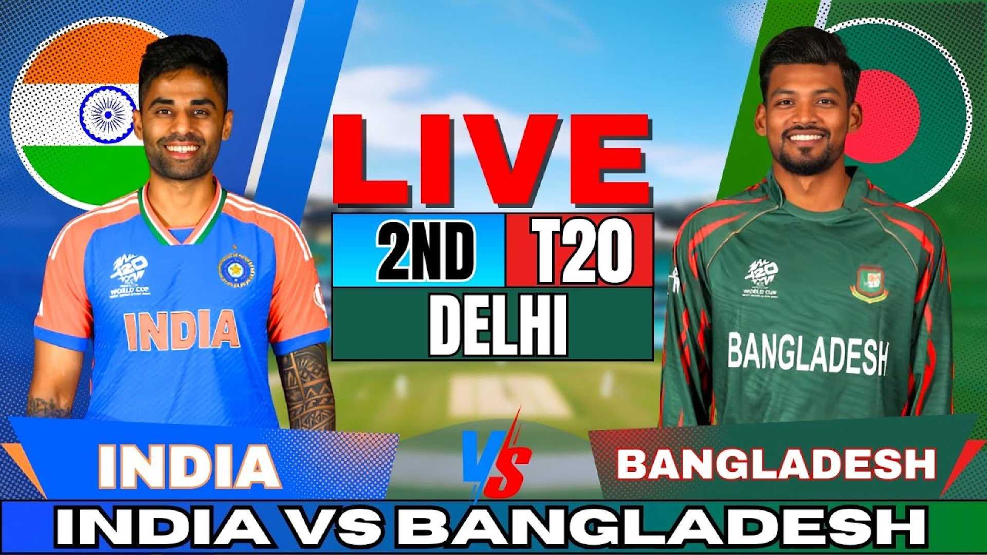 India Vs Bangladesh T20 Cricket Match