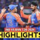 India Vs Bangladesh T20 Match