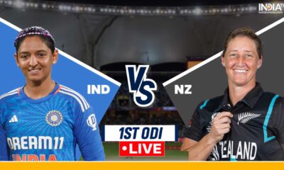 India Women Vs New Zealand Women 1st Odi Live Score