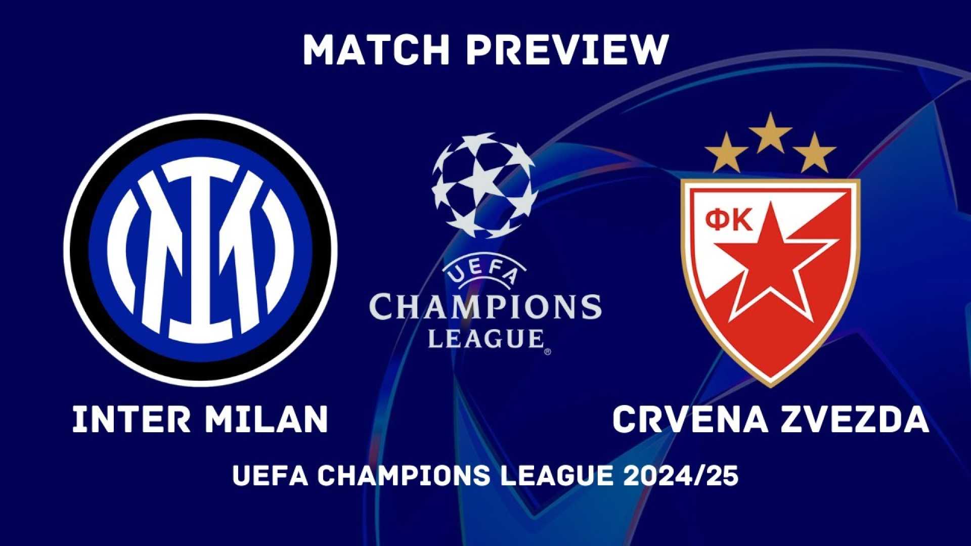 Inter Milan Vs Crvena Zvezda Champions League