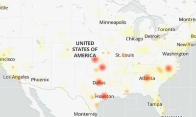 Internet Outage Map Usa