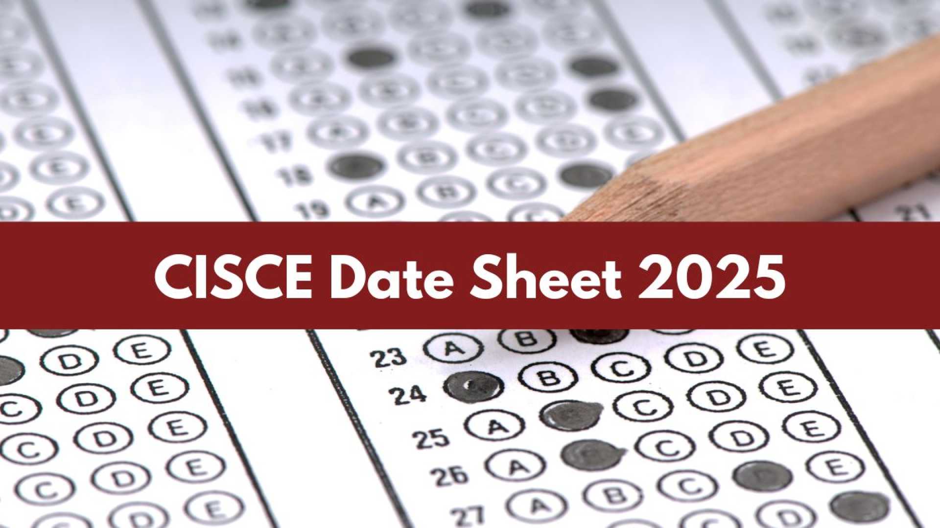 Isc 2025 Exam Schedule