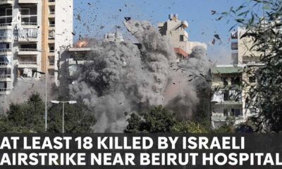 Israeli Airstrikes In Beirut Near Hospital