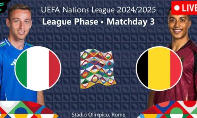 Italy Vs Belgium Uefa Nations League 2024