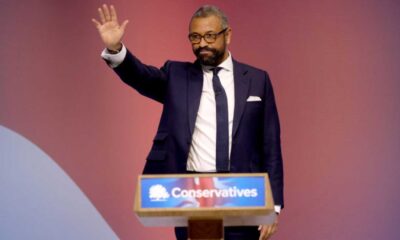 James Cleverly Political Shock