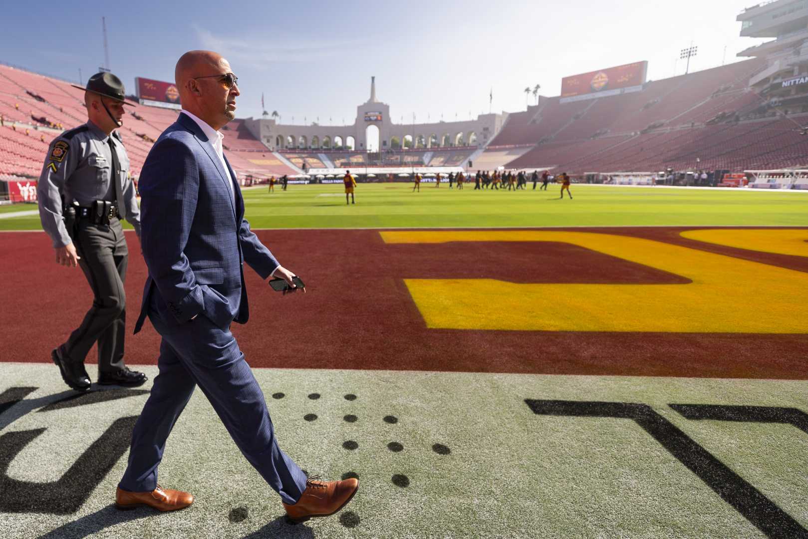 James Franklin Penn State Usc Game