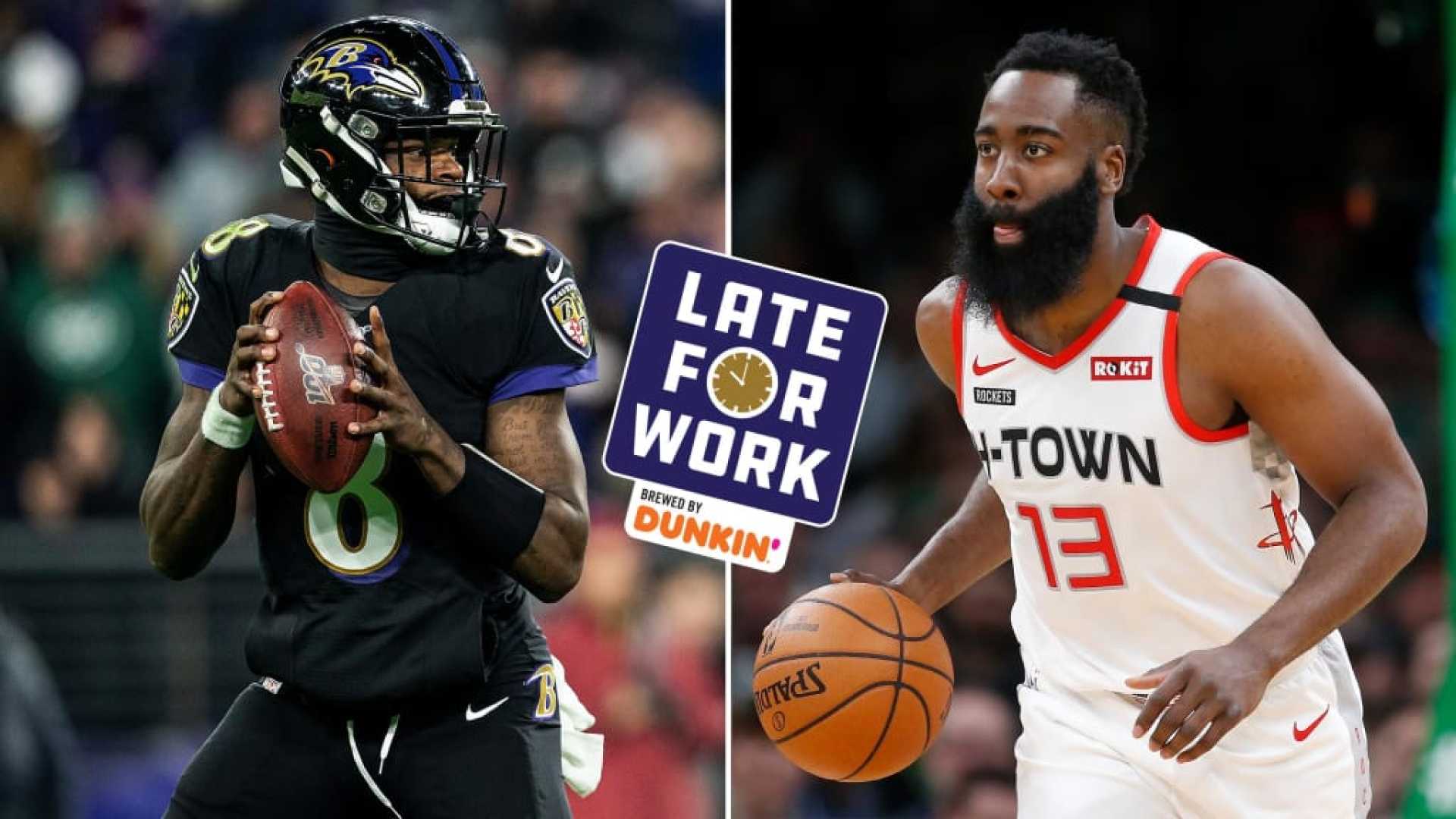 James Harden And Lamar Jackson Comparison