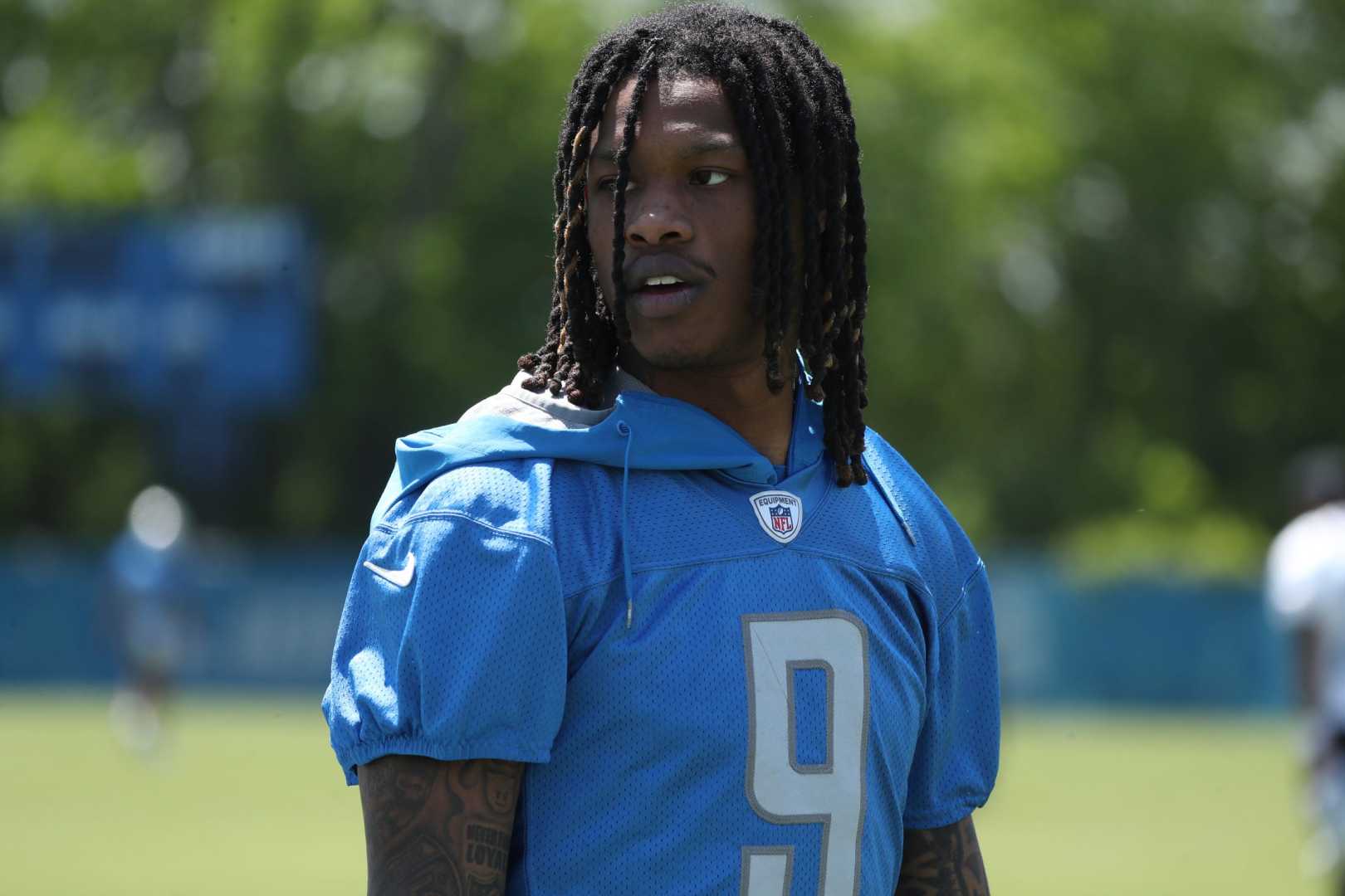 Jameson Williams Detroit Lions Suspension