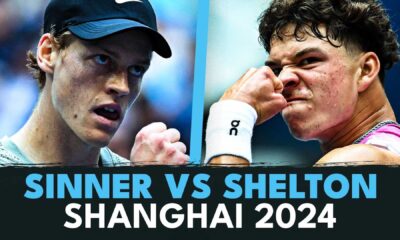 Jannik Sinner Ben Shelton Shanghai 2024