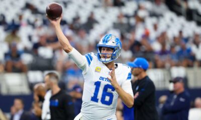 Jared Goff Detroit Lions Vs Dallas Cowboys