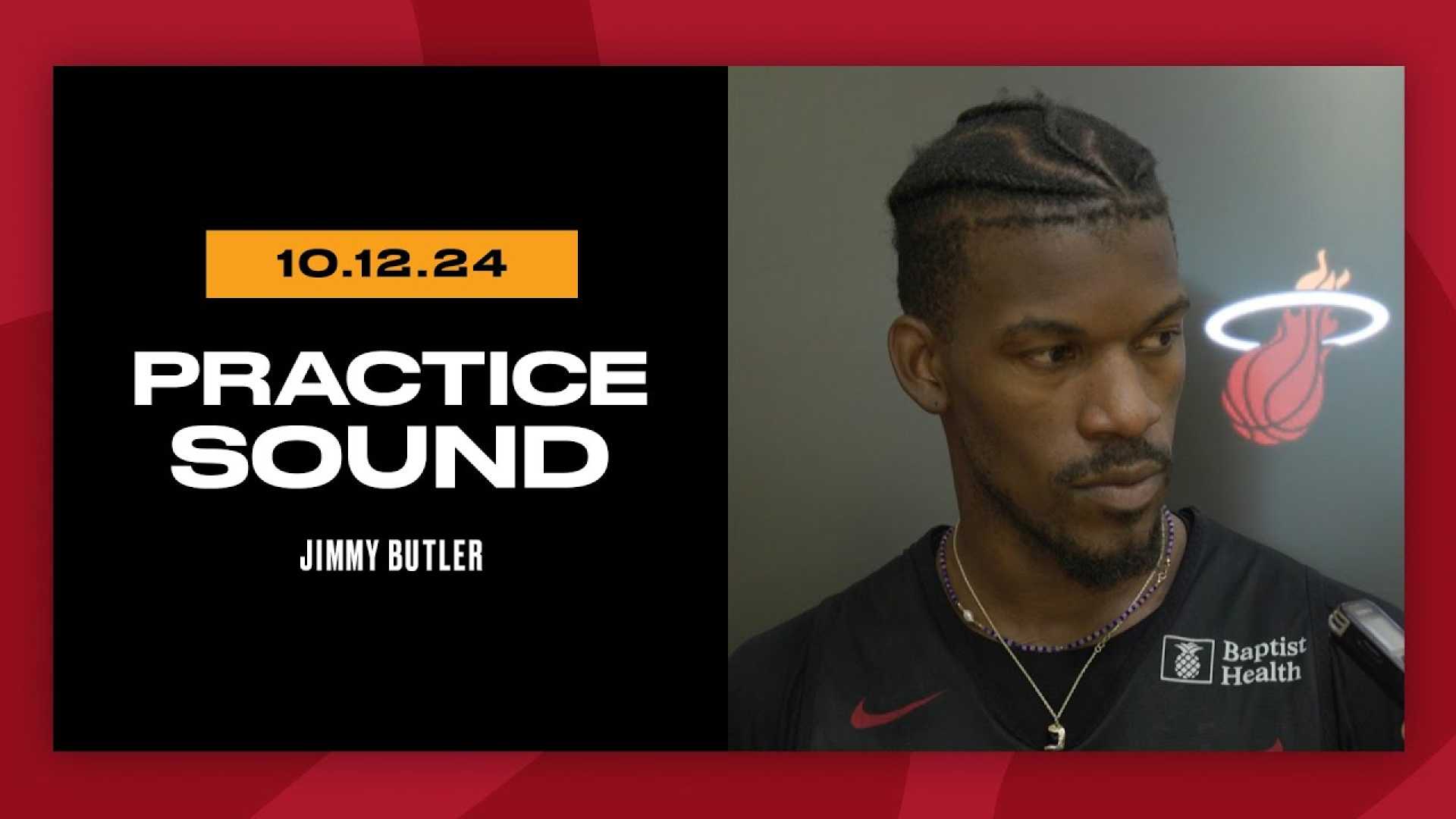 Jimmy Butler Miami Heat Practice 2024