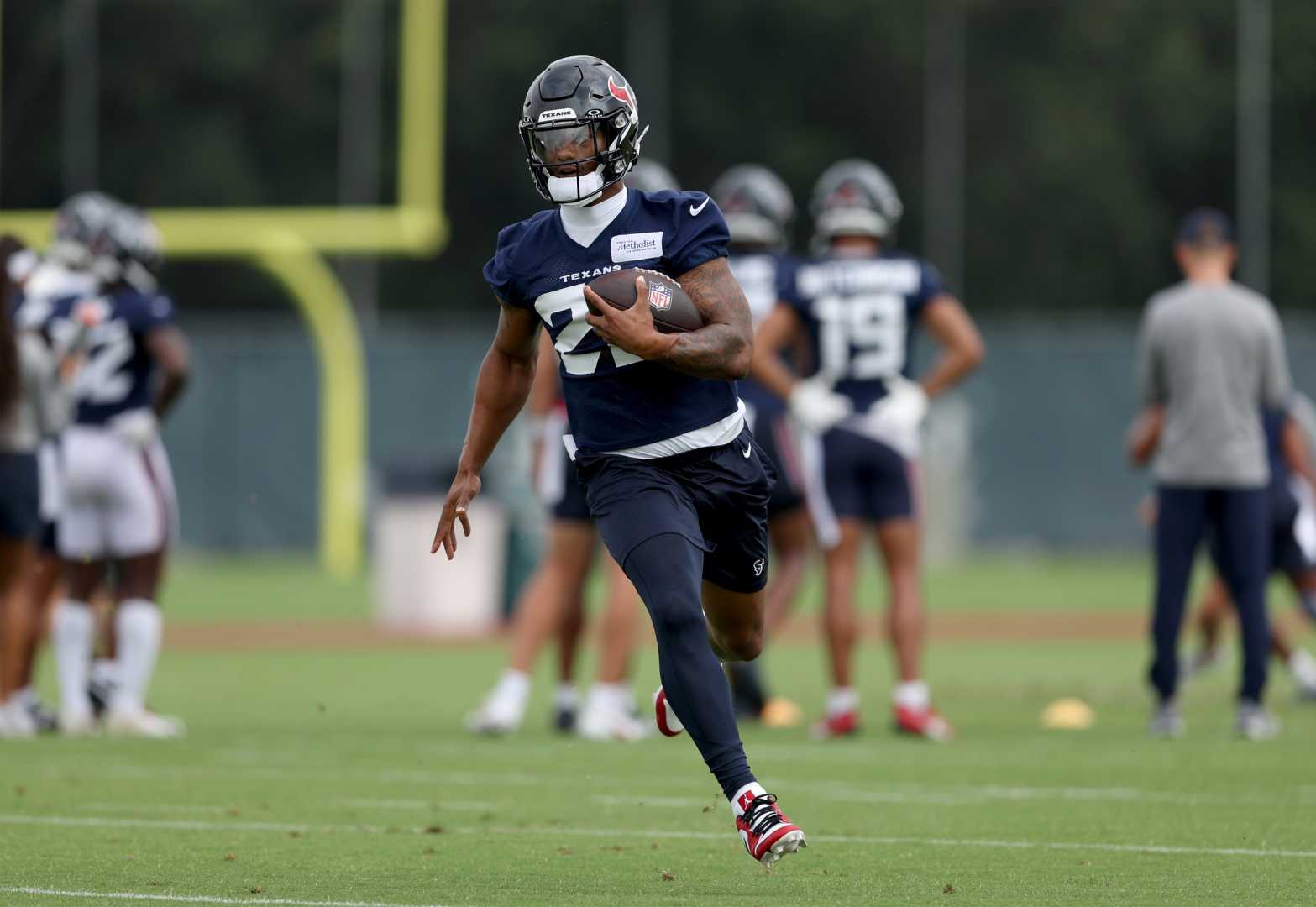 Joe Mixon Houston Texans Practice