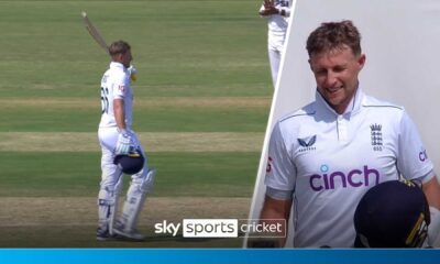 Joe Root Double Century Celebration