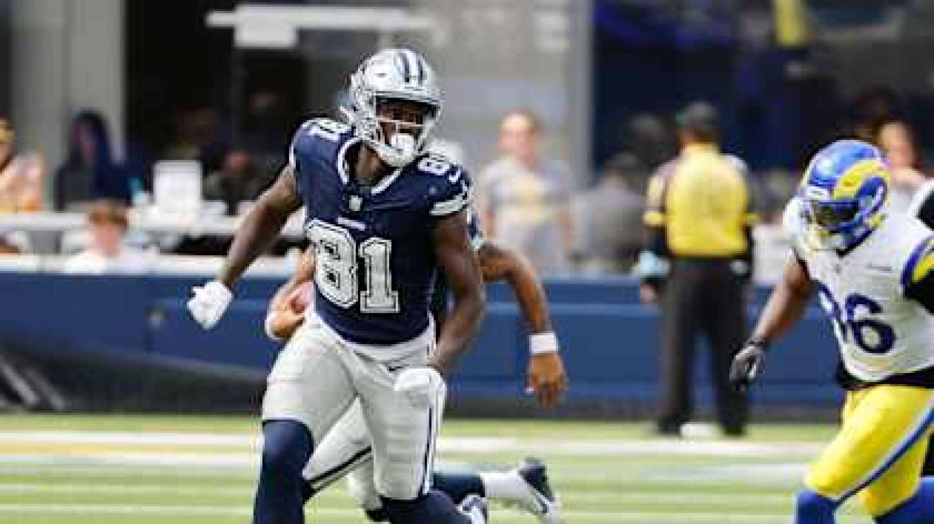 John Stephens Jr. Dallas Cowboys Practice Injury