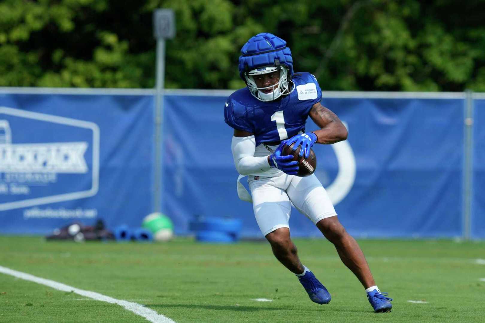 Josh Downs Indianapolis Colts Practice