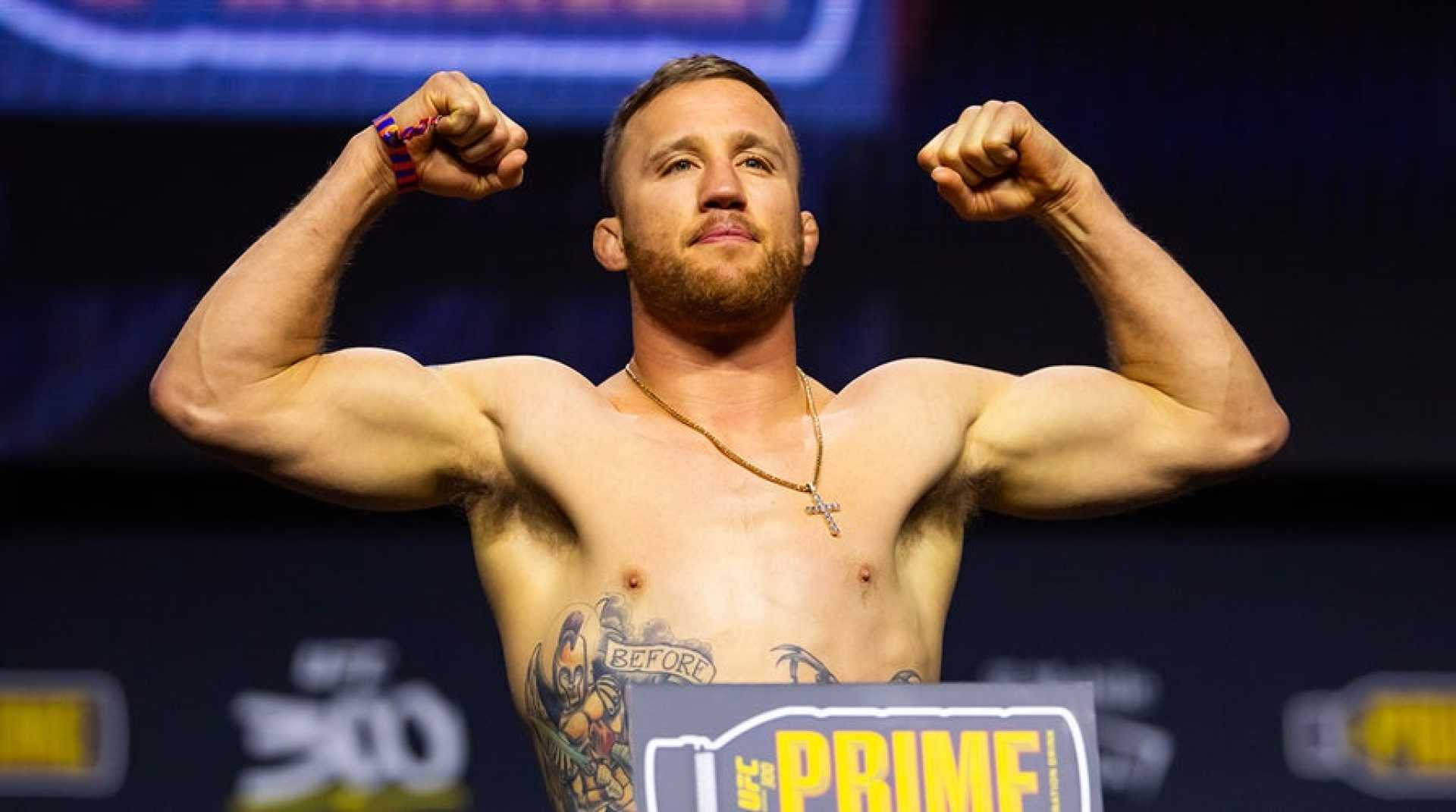 Justin Gaethje Voting Donald Trump